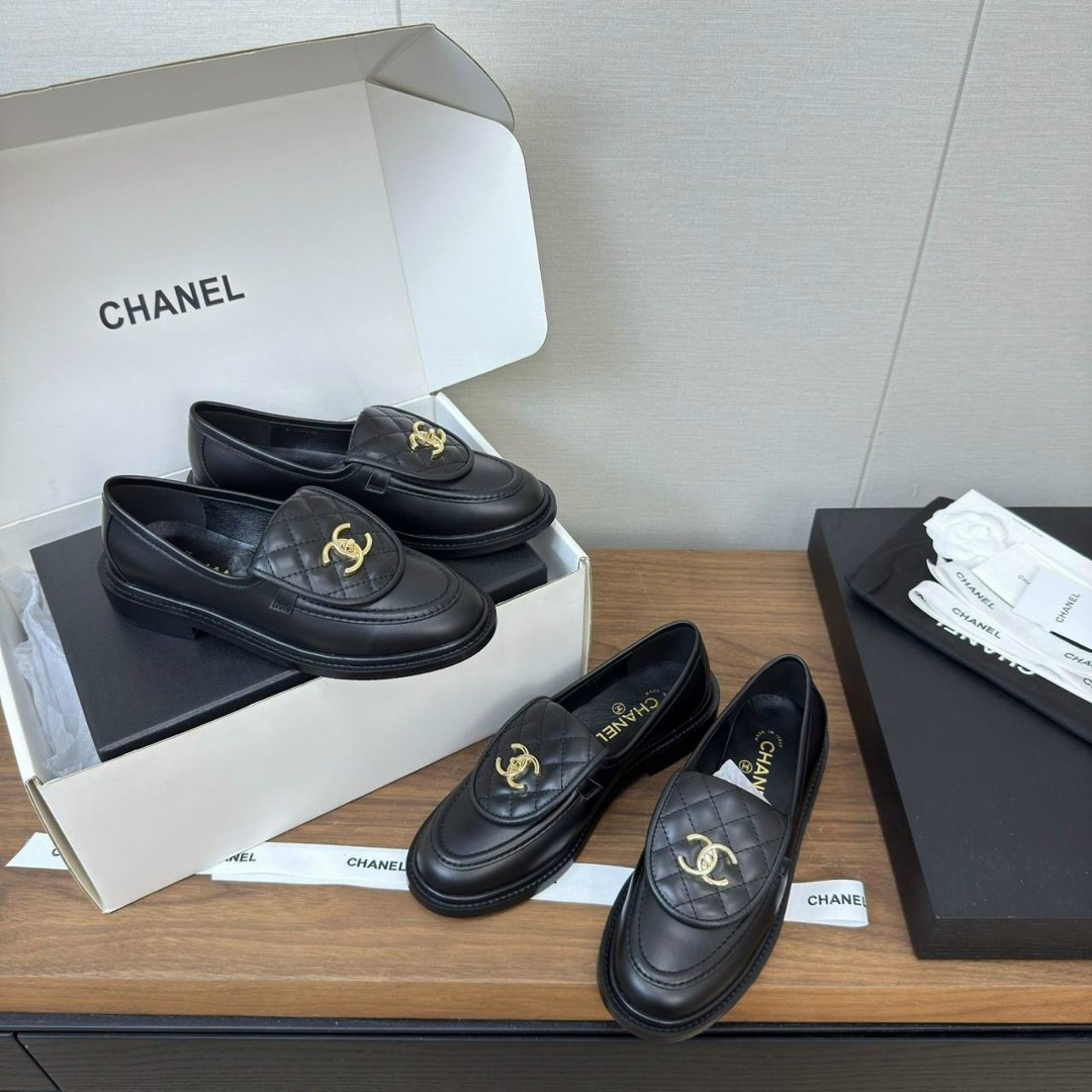 лоферы chanel,,туфли chanel,женские лоферы chanel,лоферы шанель
