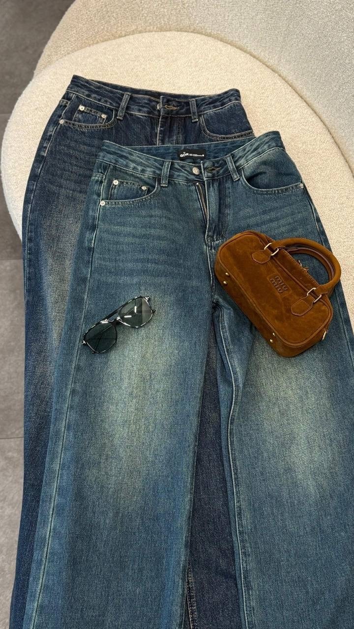 джинсовые брюки,джинсы стиль,женские джинсы,модные джинсы,синие джинсы широкие