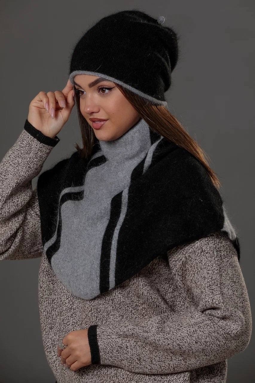 шапка комплект шарфом,комплект шапок,шапка платок,шапка шарф,шапка косынка