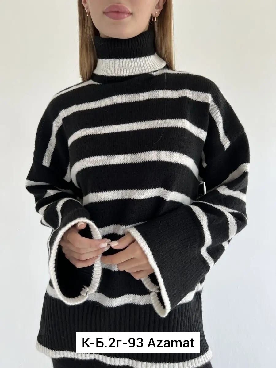 свитер удлиненная,свитера женские,свитеры модные,удлиненный свитер,свитер оверсайз в полоску