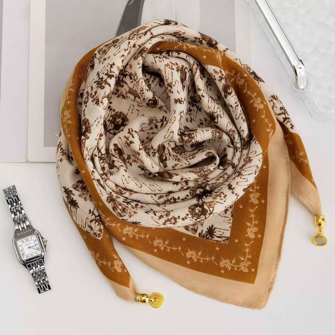 шелковый шарф,шелковые платки,женский шелковый шарф с принтом,шарфы и платки,шарф женские