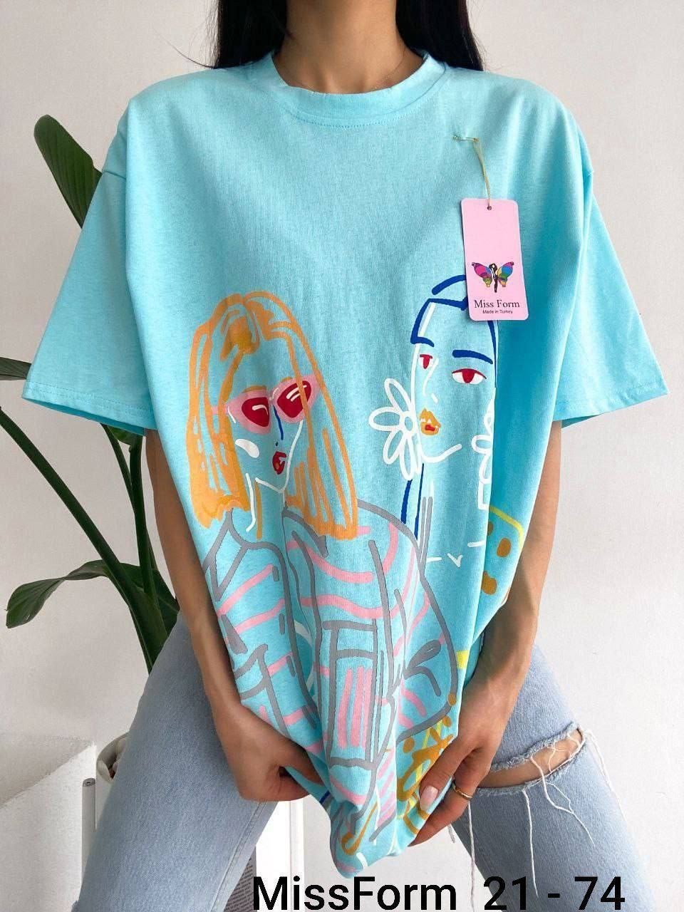 футболка с принтом удлиненная,футболки с принтами,футболки оверсайз женские,футболки женская,футболка оверсайз варенка с принтом