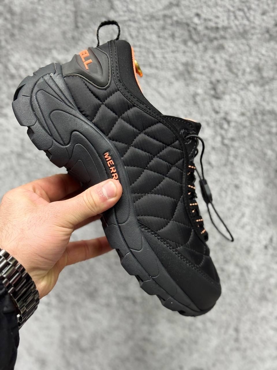 мужские кроссовки merrell,зимние кроссовки merrell,merrell ice cap moc 2 black/orange,кроссовки мужские на зиму мерелл,merrell ice cap moc 2