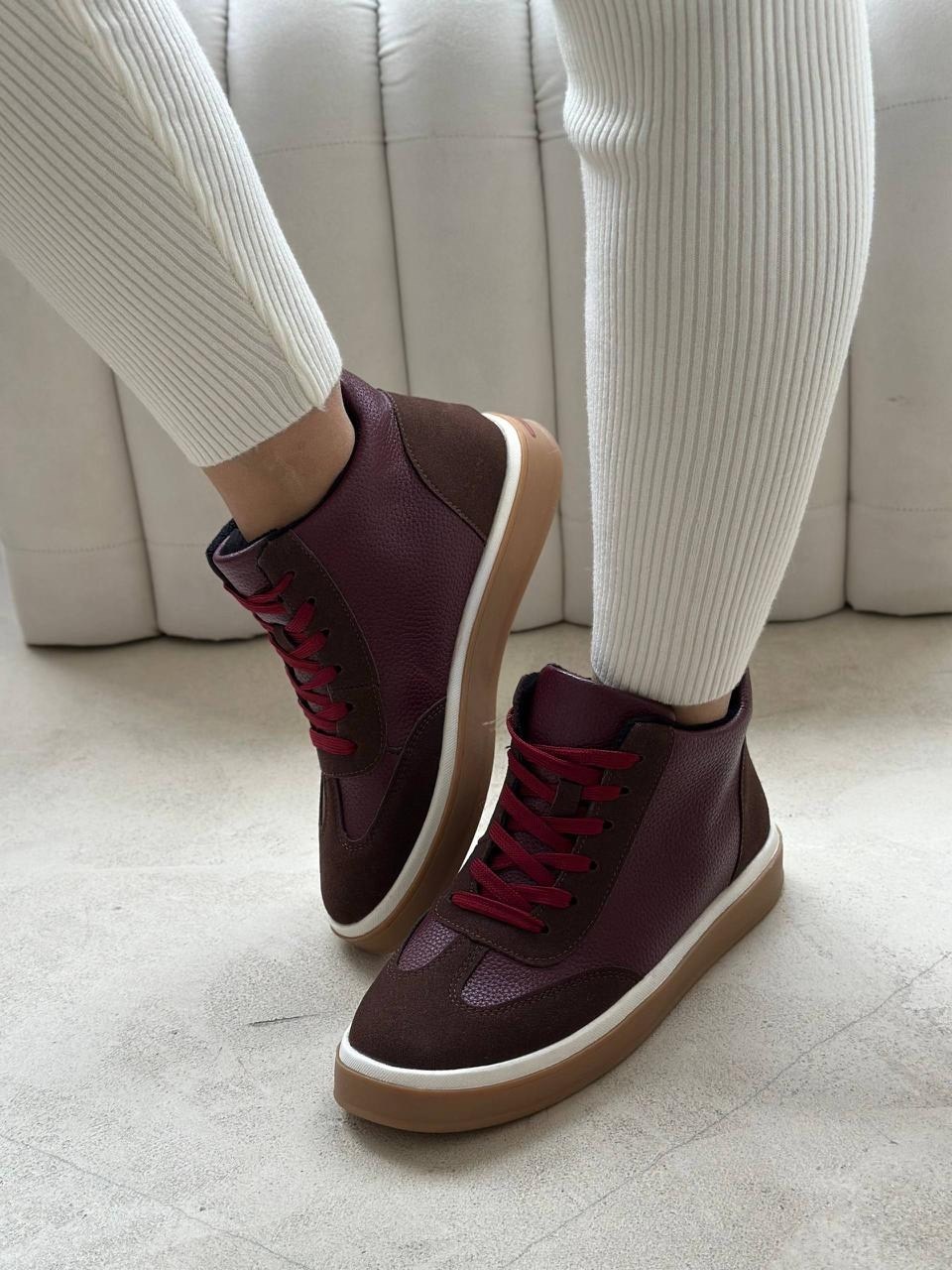 ,женская ,кроссовки бордовые,бордовые кеды,ботинки бордовые