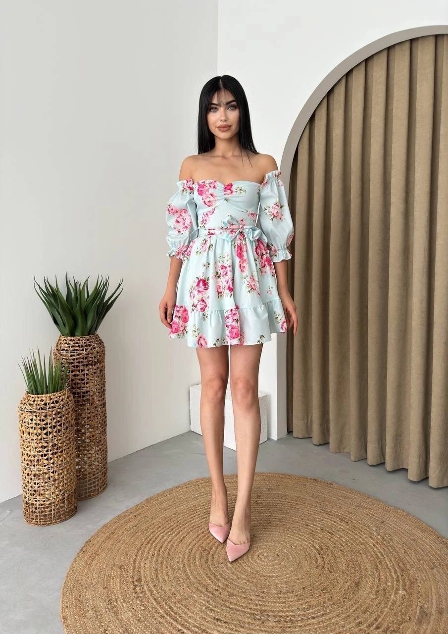 платье летнее,платье,голубое платье,нежное платье,mini elbise