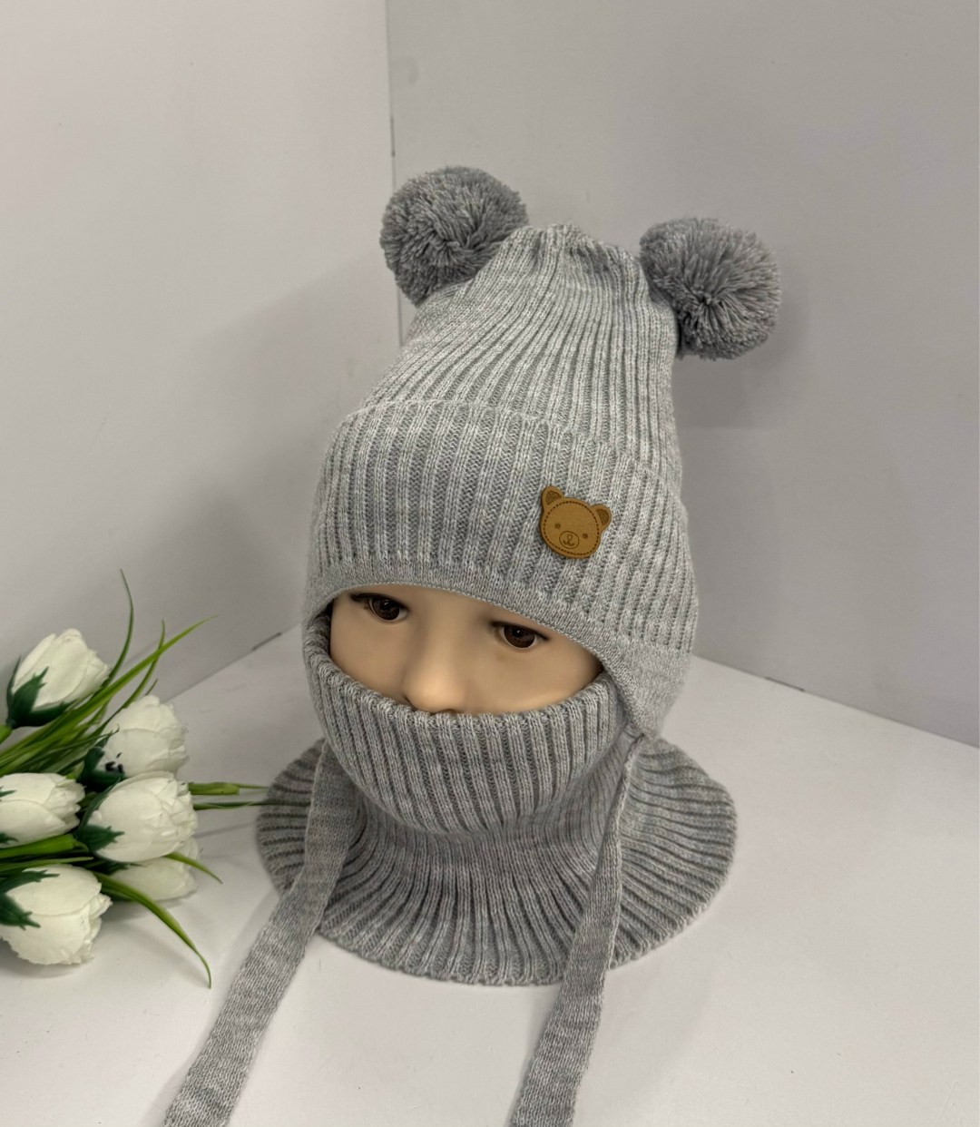 комплект шапка и снуд,шапка и снуд,комплект детский шапка и снуд,комплект детский шапка,шапка и снуд для мальчика