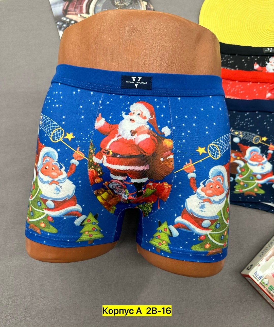 новогодние трусы мужские,новогодние трусы,трусы мужские,трусы мужские 2 шт,трусы боксеры новогодние