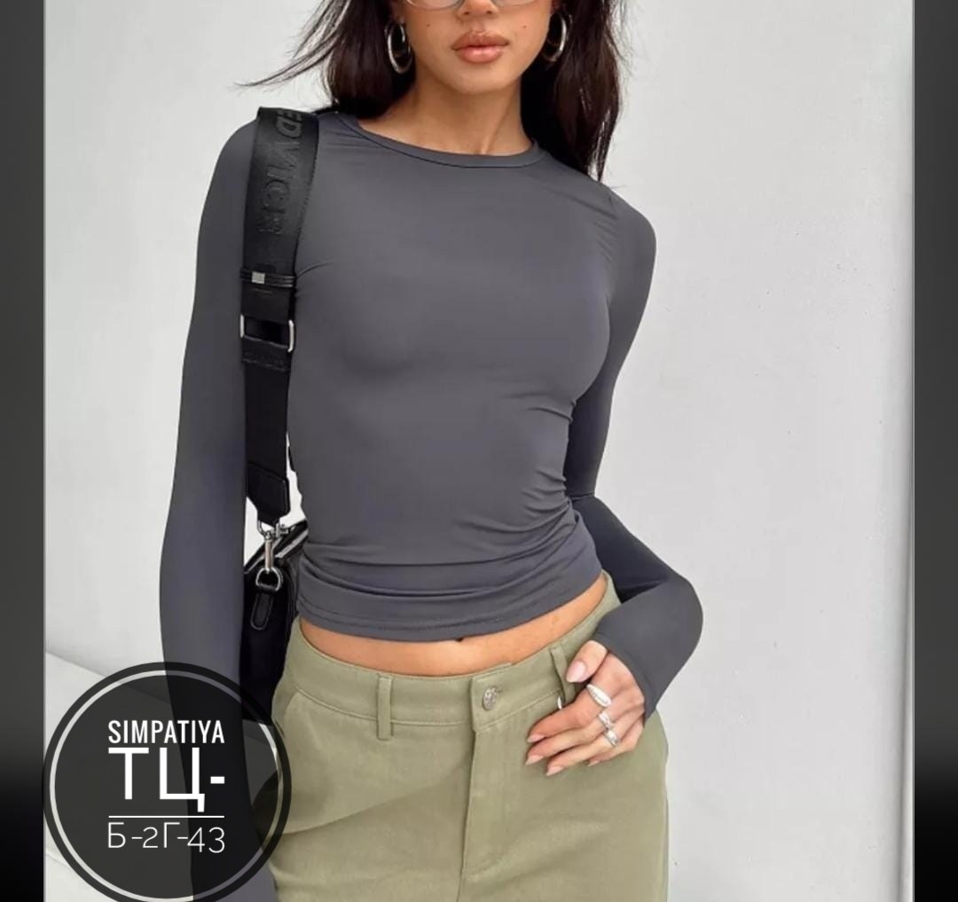 лонгслив женские,лонгслив женский облегающий модный с длинным,женские повседневные футболки с длинным рукавом,женский топ с длинными рукавами,лонгслив женский серый
