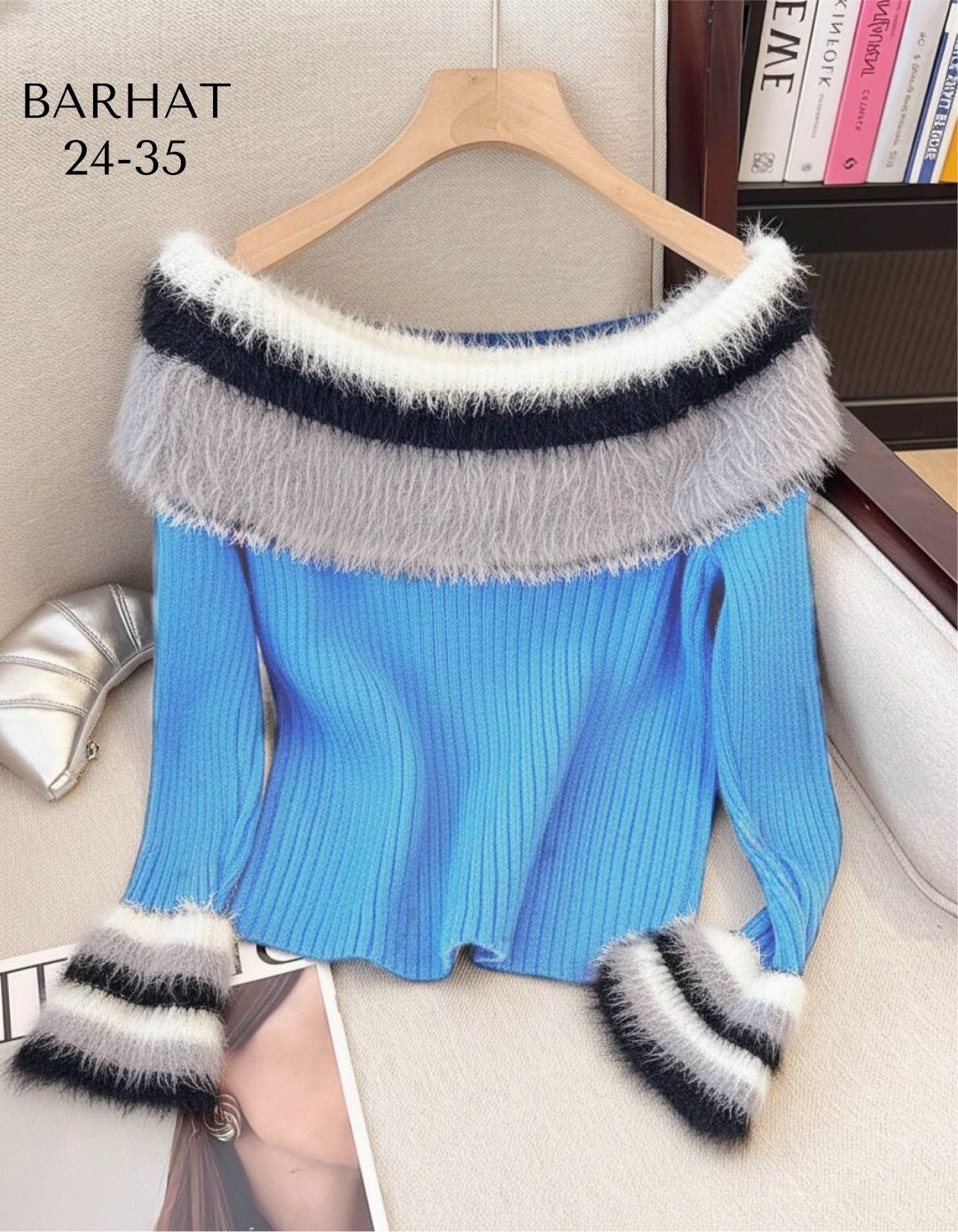 женский свитер,свитер с воротником,свитер с открытыми плечами,вязаные свитера,свитер пуловер