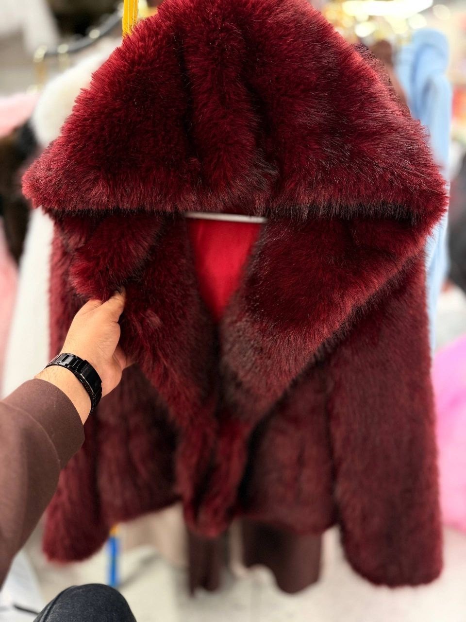 бордовая норковая шуба,шуба меховая,бордовая шуба,искусственная шуба,норковая шуба бордо