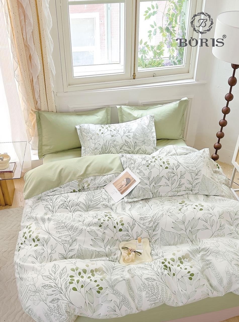 комплект постельного белья,постельное белье из сатина,комплект постельного белья boris евро сатин,белье постельное,комплект постельного белья boris евро
