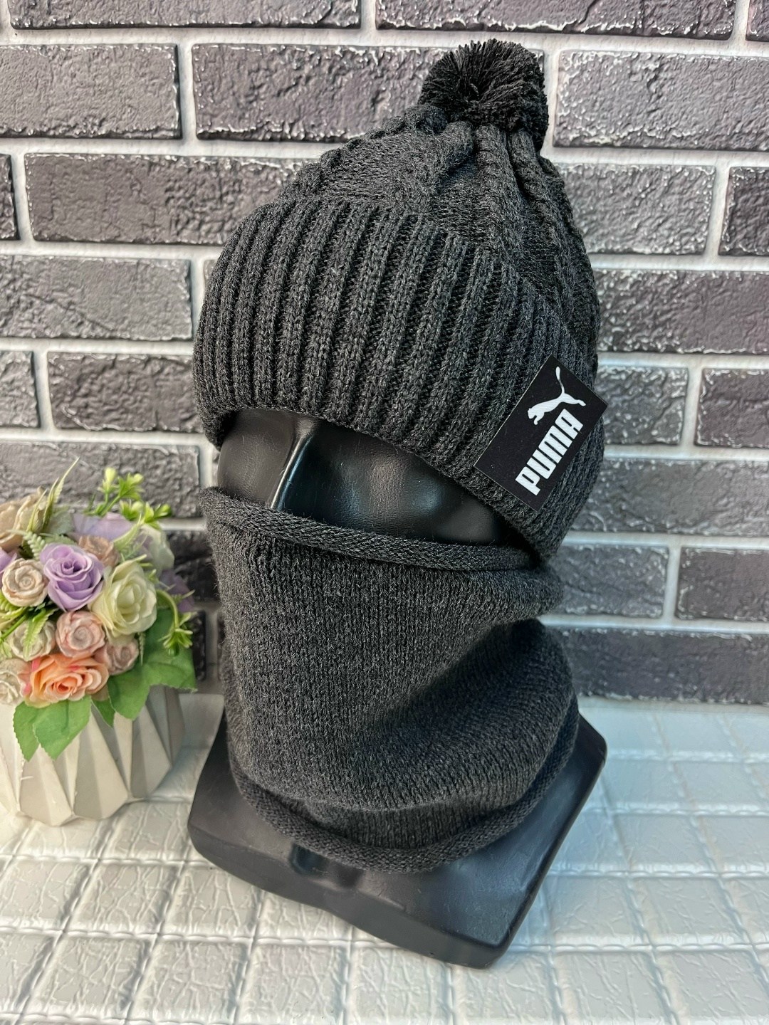 комплект шапка и снуд,шапка и снуд,комплект шапка и снуд зимний мужской,шапка со снудом мужская,мужской комплект шапка и снуд