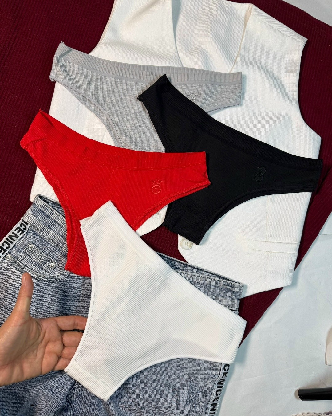 комплект трусов женские,комплект трусов слипы,комплект трусов,набор трусов женских,комплект трусов, трусы лапша, стринги rizziano, 3 шт