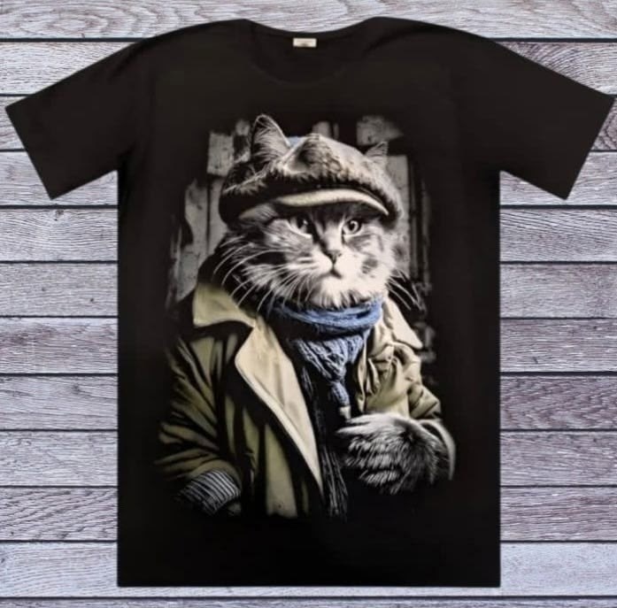футболка волк,принт кошки на футболку,брутальные футболки,мужская футболка кот,светящаяся футболка с котом