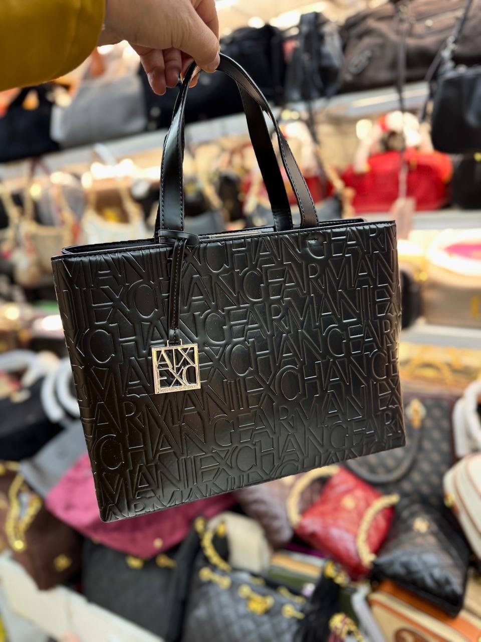 сумка,сумка женская,армани эксчендж сумка шоппер,сумка армани эксчендж,бордовая сумка