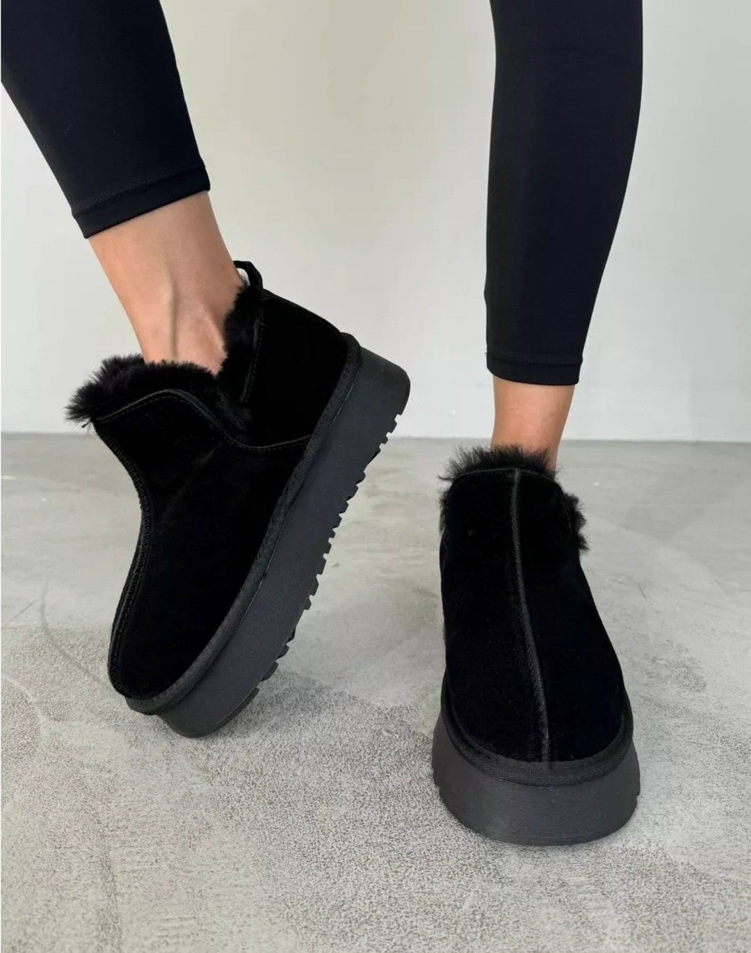 женские угги,,угги на платформе,угги натуральная замша,женские зимние угги