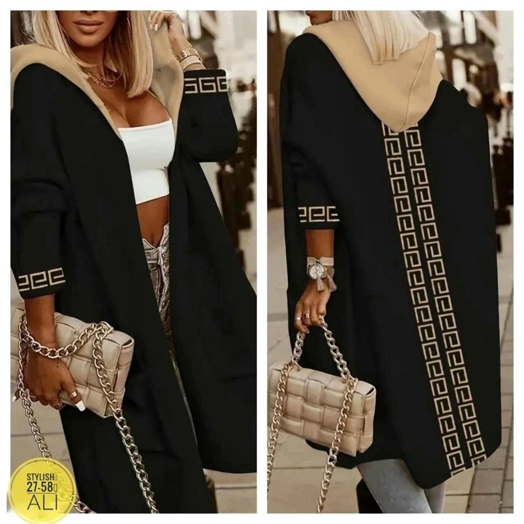 женский длинный кардиган с капюшоном,кардиган,кардиган стильный,удлиненный кардиган,кардиган женский