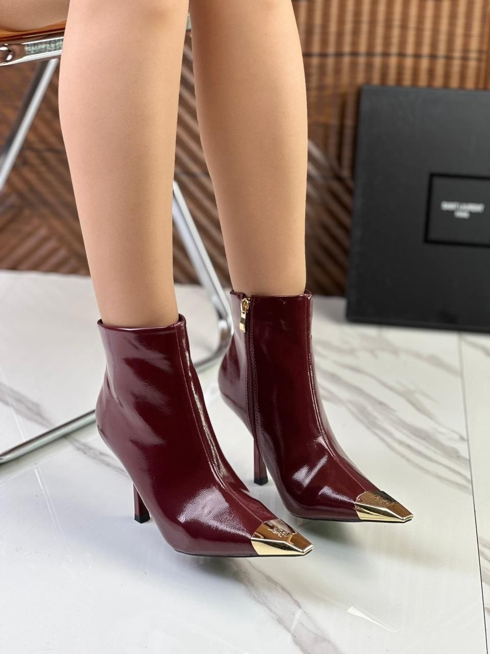 ботильоны лакированные,женские ботильоны,ботильоны лаковые,модные ботильоны, женская