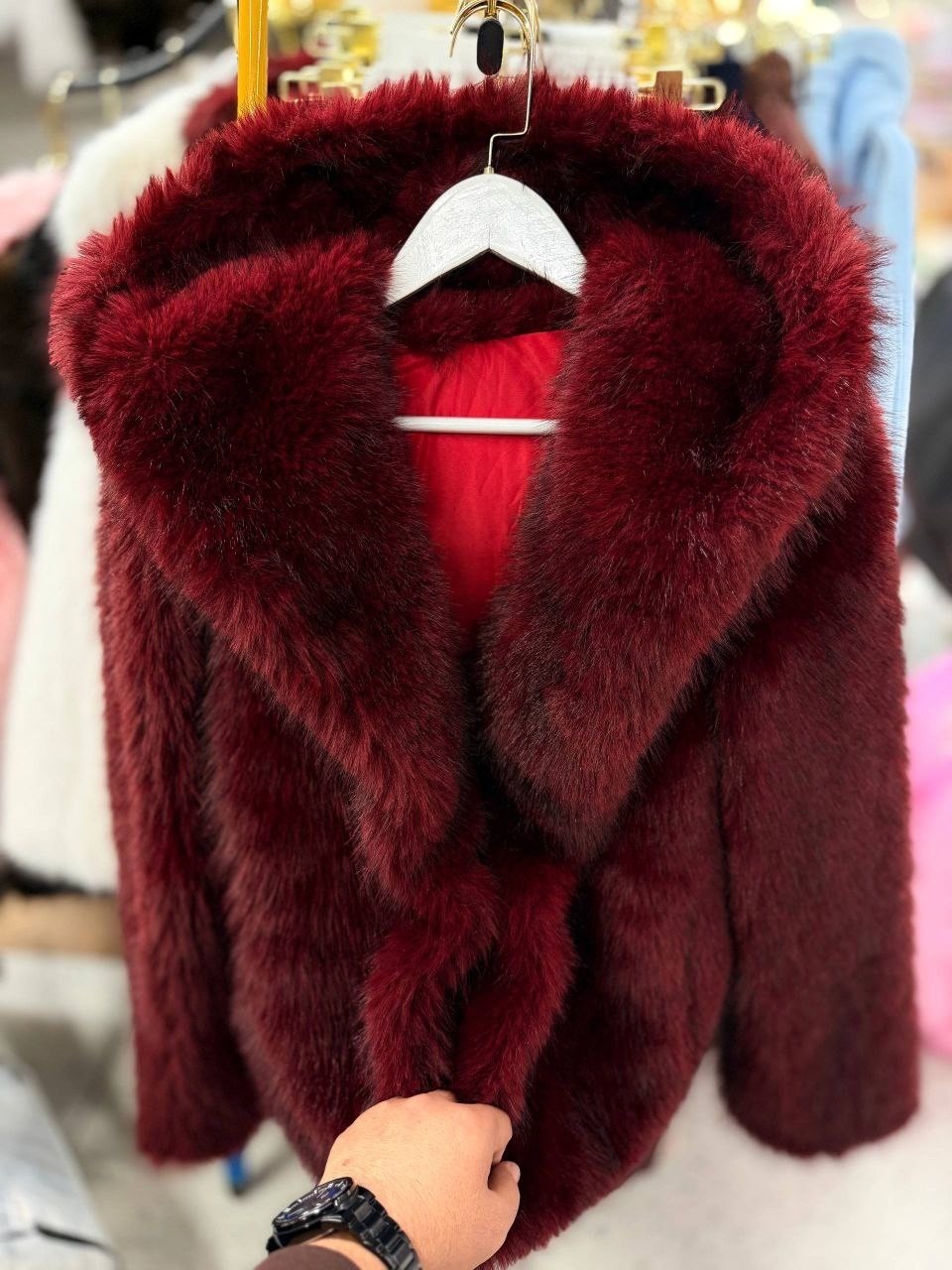 бордовая норковая шуба,шуба меховая,бордовая шуба,искусственная шуба,норковая шуба бордо