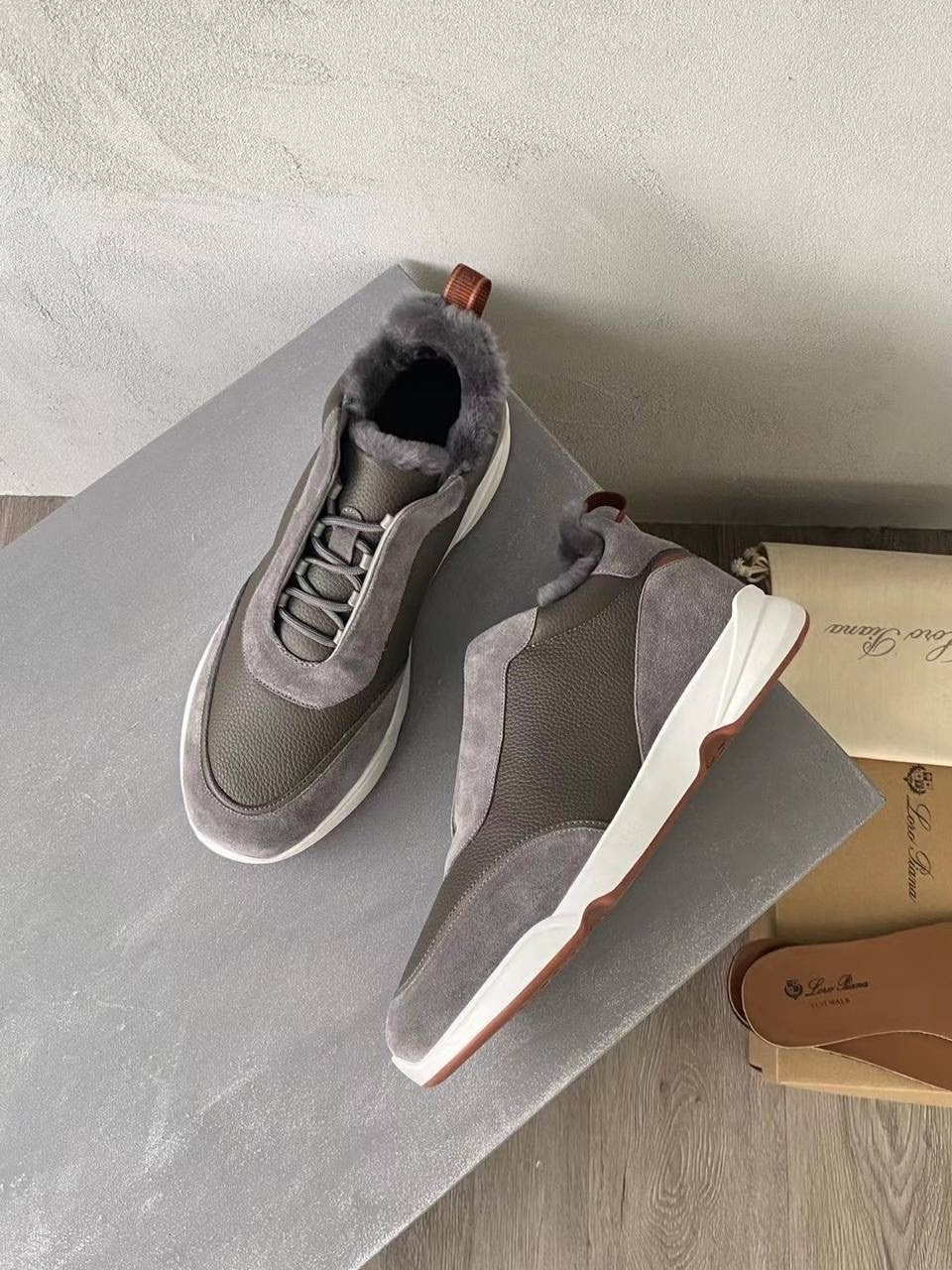 кроссовки loro piana,,кроссовки brunello cucinelli,кроссовки modular walk loro piana,замшевые кроссовки