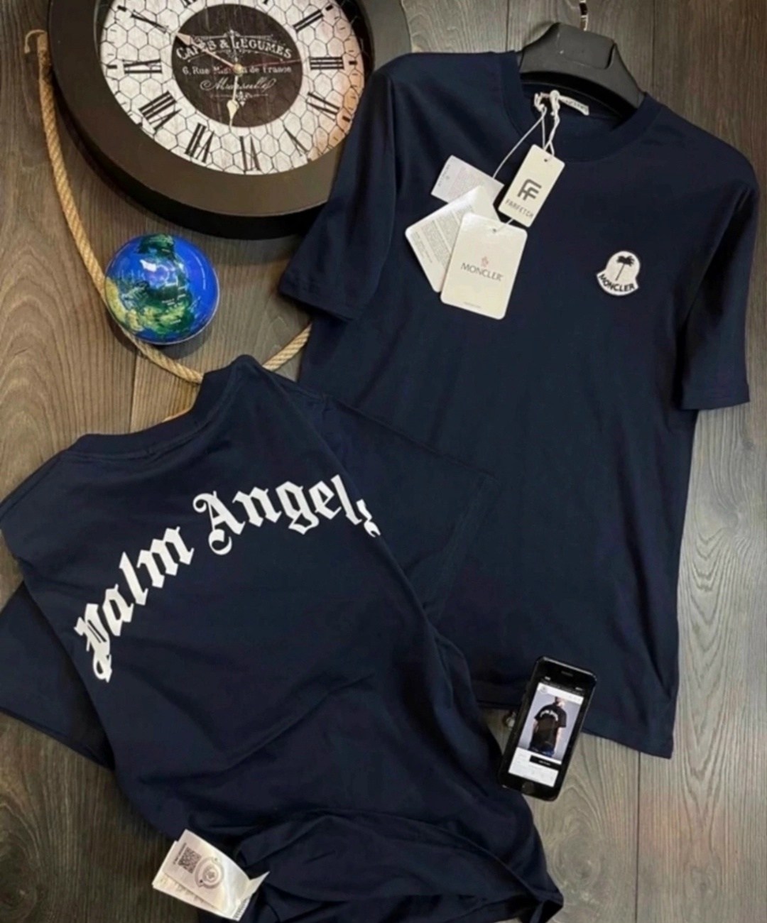 moncler palm angels футболка,palm angels moncler,palm angels x moncler,мужские футболки palm angels,moncler palm angels t shirt