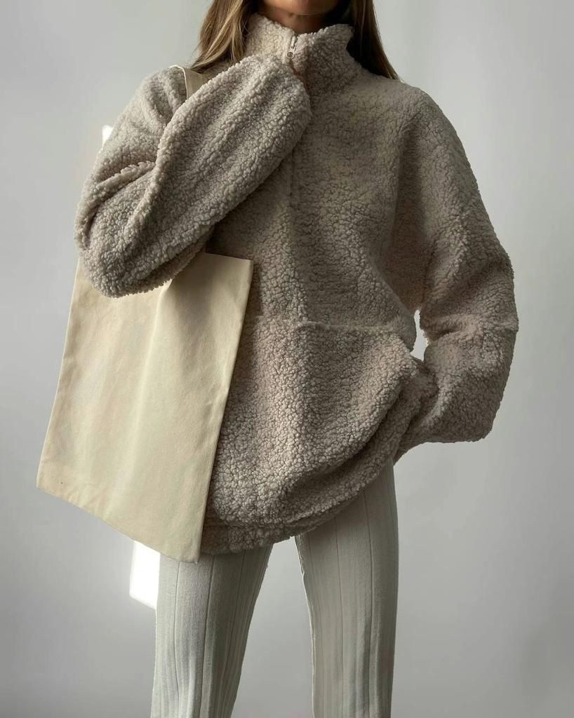 худи барашек,женское худи из барашка,кофта оверсайз теплая,плюшевое худи,толстовка модная