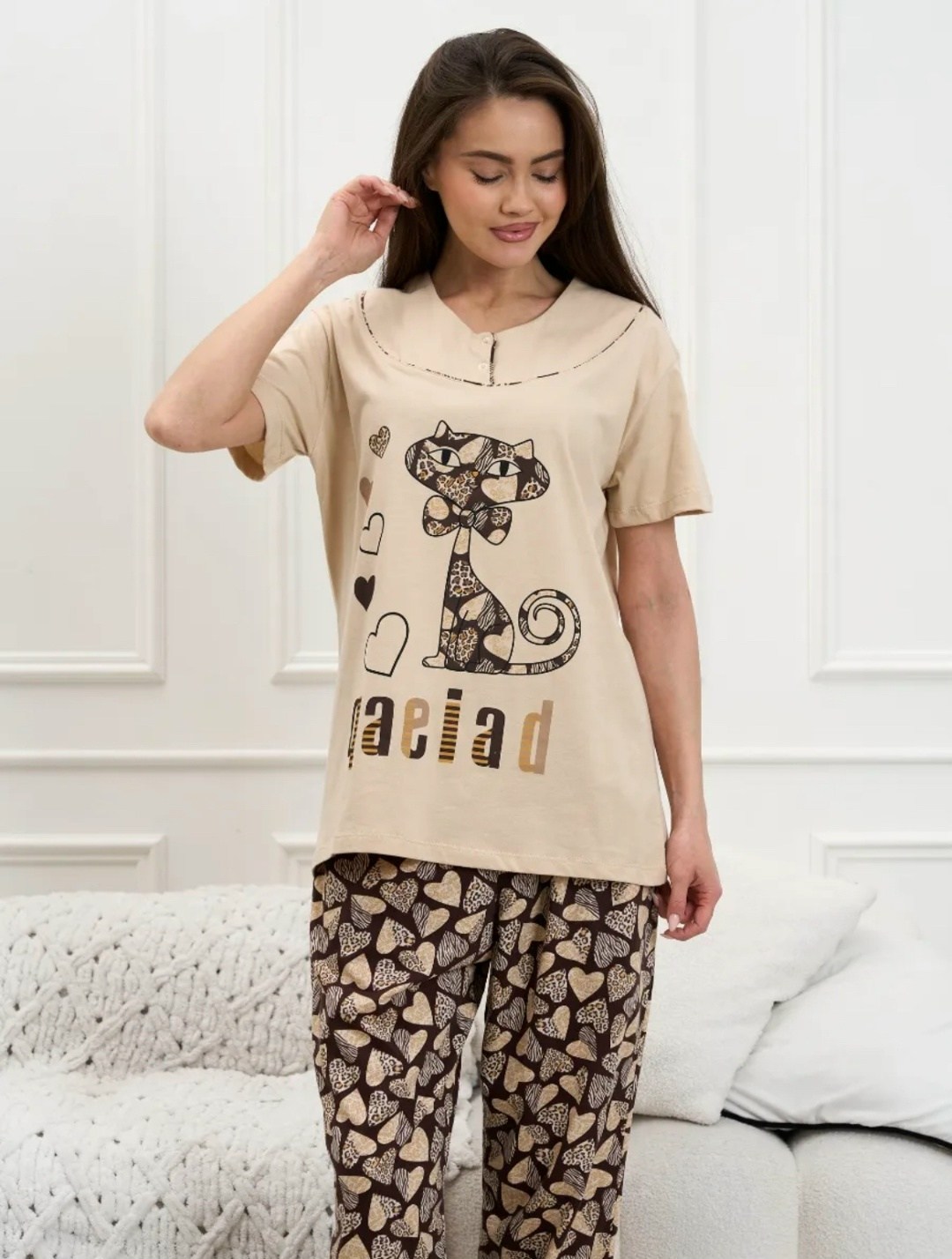 пижама со штанами хлопок домашняя,домашняя пижама,пижама жeнская со штанами,пижама домашний костюм,пижамы женски