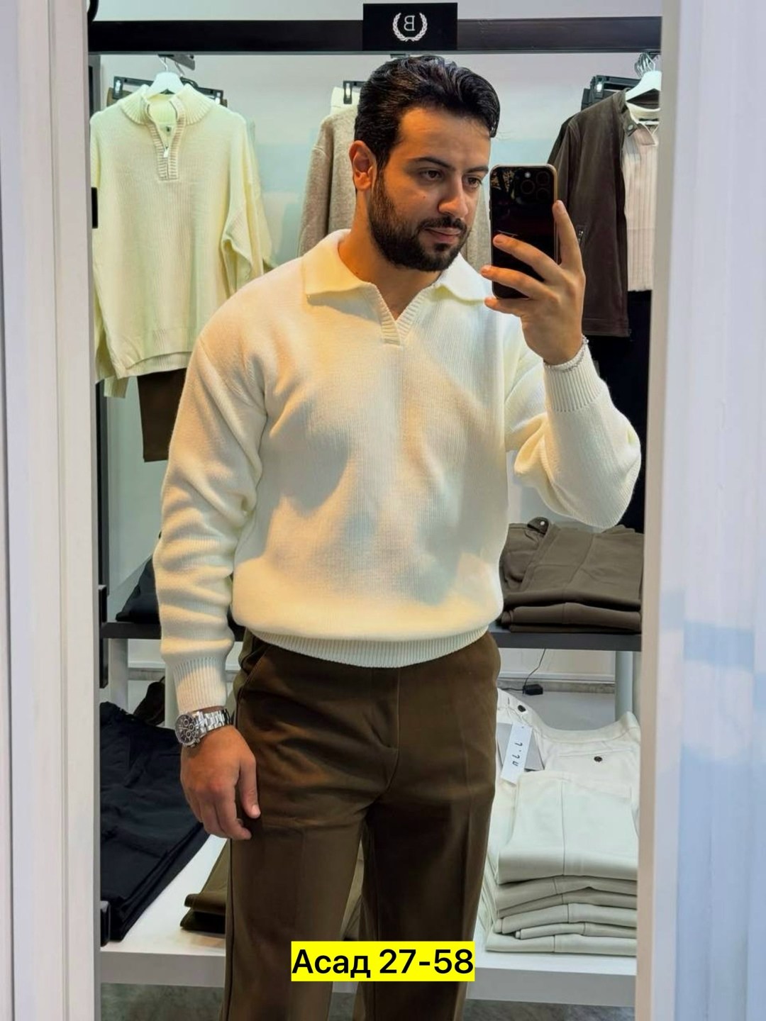 свитер поло,повседневный джемпер,свитер,свитера мужская,свитер с воротником поло