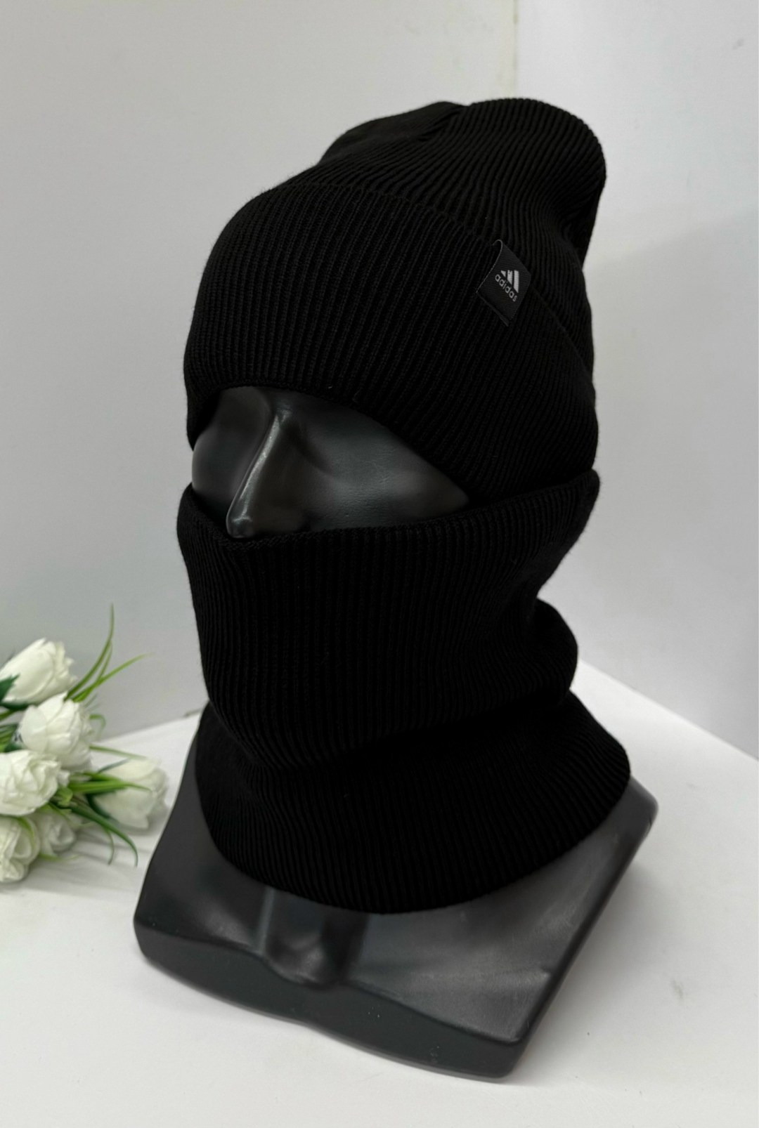 комплект шапка снуд,шапка со снудом мужская,комплект мужская шапка и снуд,комплект шапка на флисе и снуд,шапка со снудом комплект