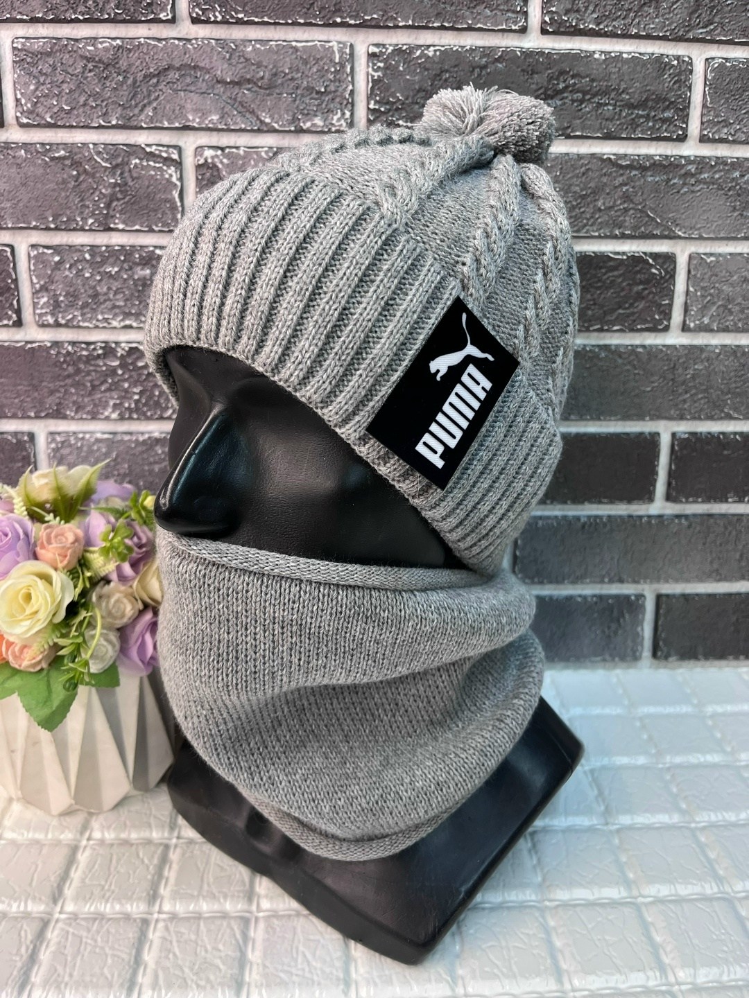 комплект шапка и снуд,шапка и снуд,комплект шапка и снуд зимний мужской,шапка со снудом мужская,мужской комплект шапка и снуд