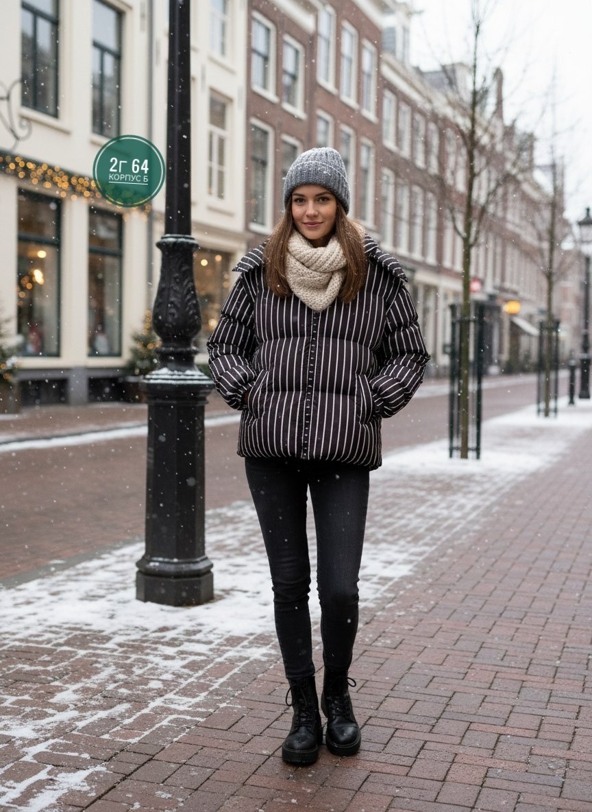 модные пуховики,стильные пуховики,зимние образы с пуховиками,куртка женская,куртка модная