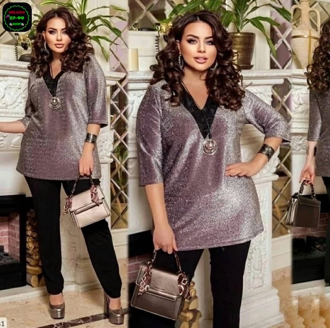 блузки из люрекса для полных женщин,блузки из люрексовой ткани для полных женщин,стильная блуза,блузка женская нарядная