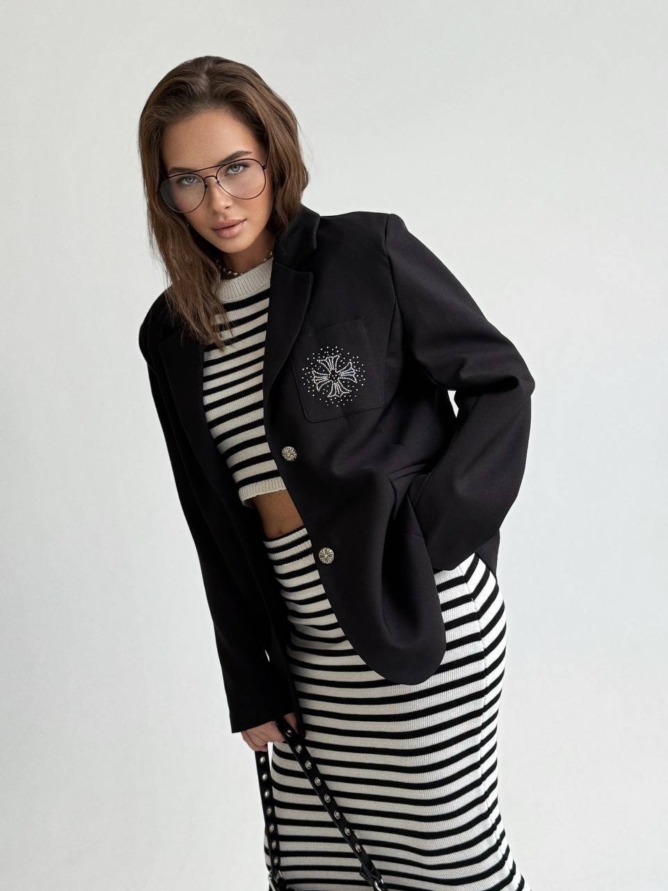 трикотажная юбка,юбка стильная,юбка в полоску,юбка с топом,костюм с юбкой трикотажный