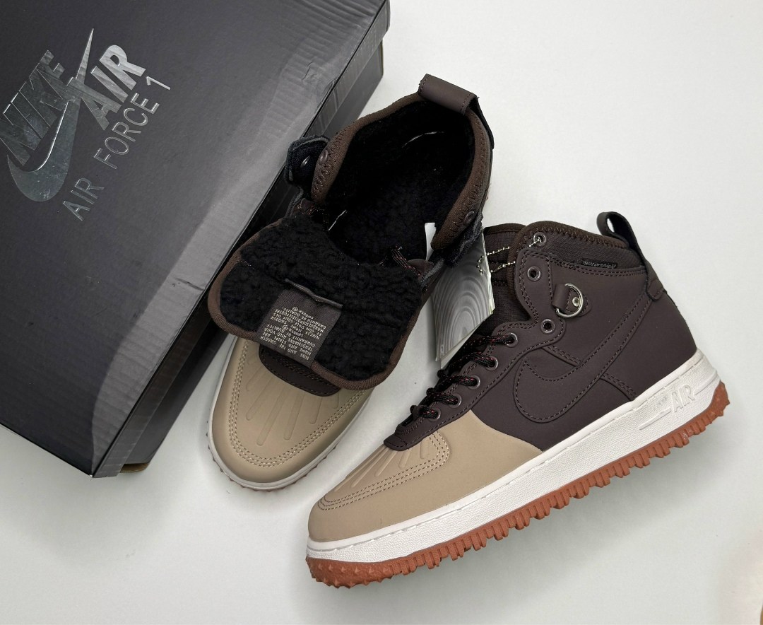 кроссовки зимние nike air force 1,кросcовки nike air force 1,nike air force 1 lunar duckboot,nike air force 1 duckboot,кроссовки зимние nike air force