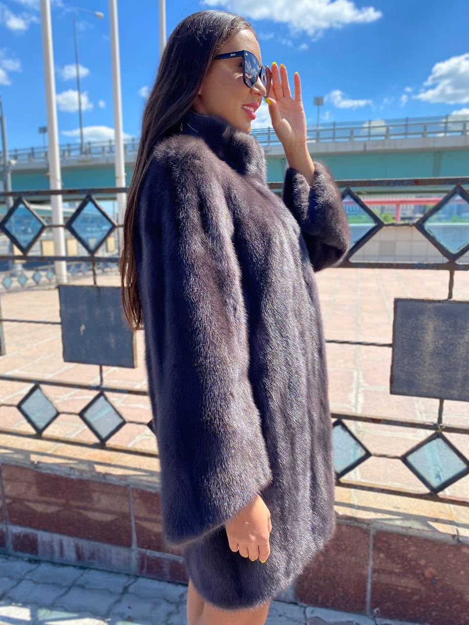 норковая шуба,норка шуба,шуба из норки,шуба норковая графит,самая дорогая норковая шуба