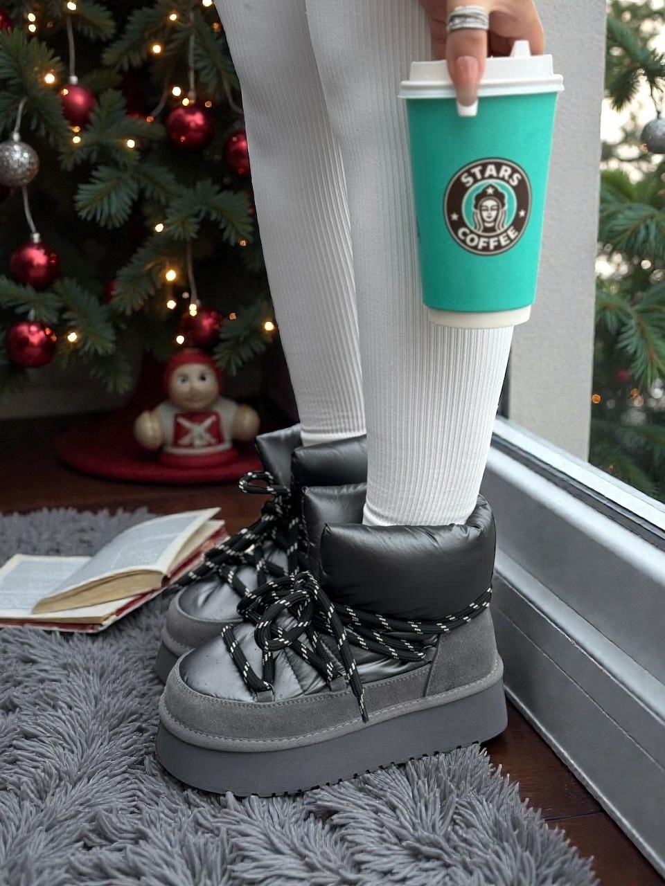 дутики женские,,угги зимние на платформе,зимняя женская ,угги дутики зимние на платформе