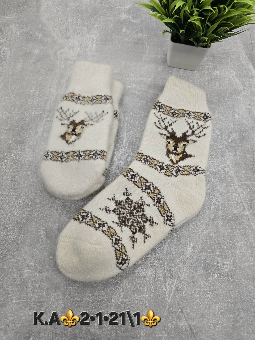 шерстяные носки с оленями,носки олень,носки шерстяные,носки шерстяные с оленями komax,шерстяные носки женские