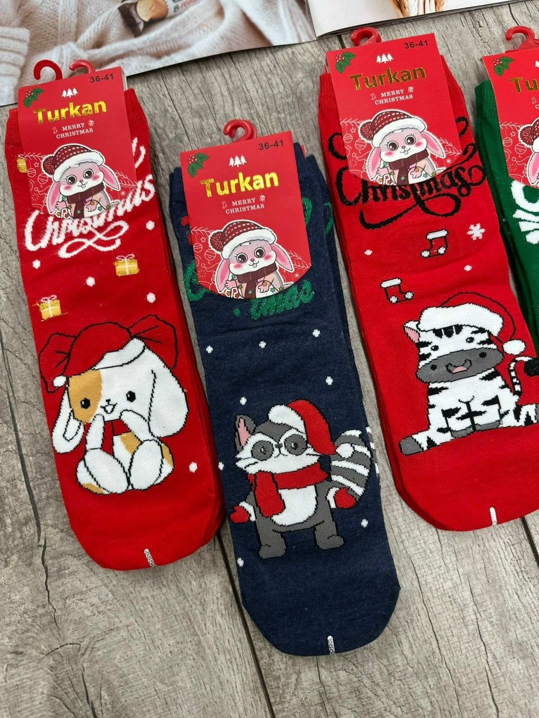 носки женские turkan,новогодние носки,новогодние женские носки,носки женские,носки детские новогодние