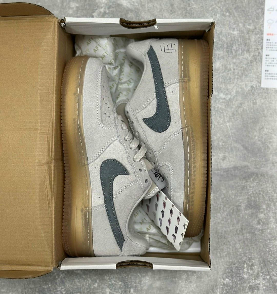 кросcовки nike air force 1,nike air force 1 low,кроссовки,nike air force 1 low reigning champ lv8 light grey,nike air force 1