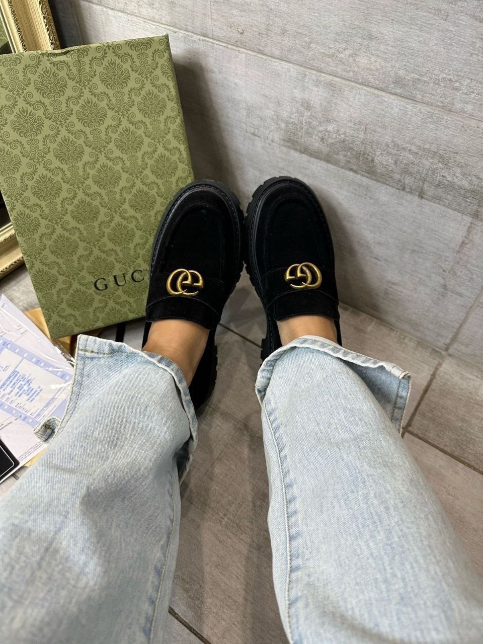 лоферы gucci,,лоферы женские gucci,лоферы женские натуральная замша,gucci лоферы на платформе