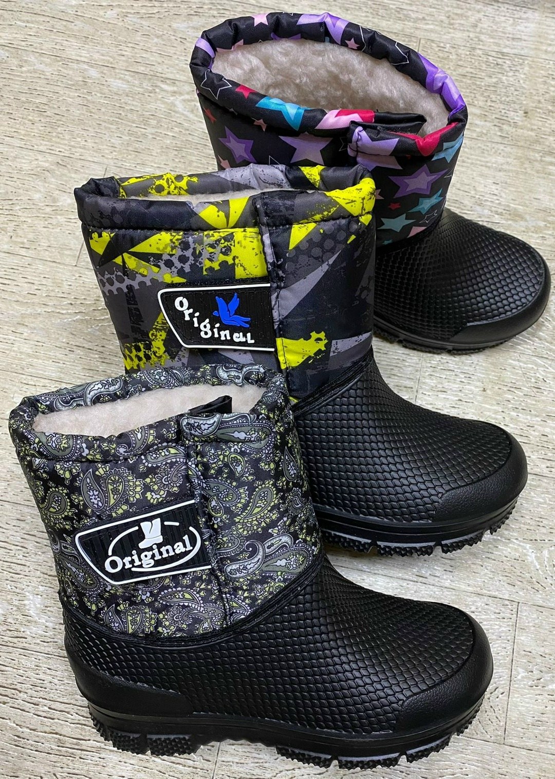 зимние детские сапоги nordman lumi на липучке,зимние детские сапоги nordman lumi на липучке темно-серые,детские сапоги,сапожки,сноубутсы детские