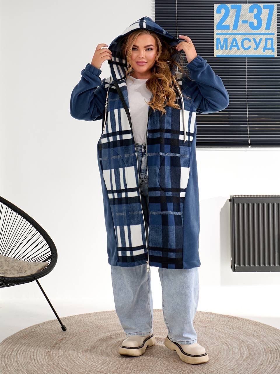 кардиганы для полных,кардиган в клетку,кардиган пальто,одежда больших размеров,комбинированное пальто