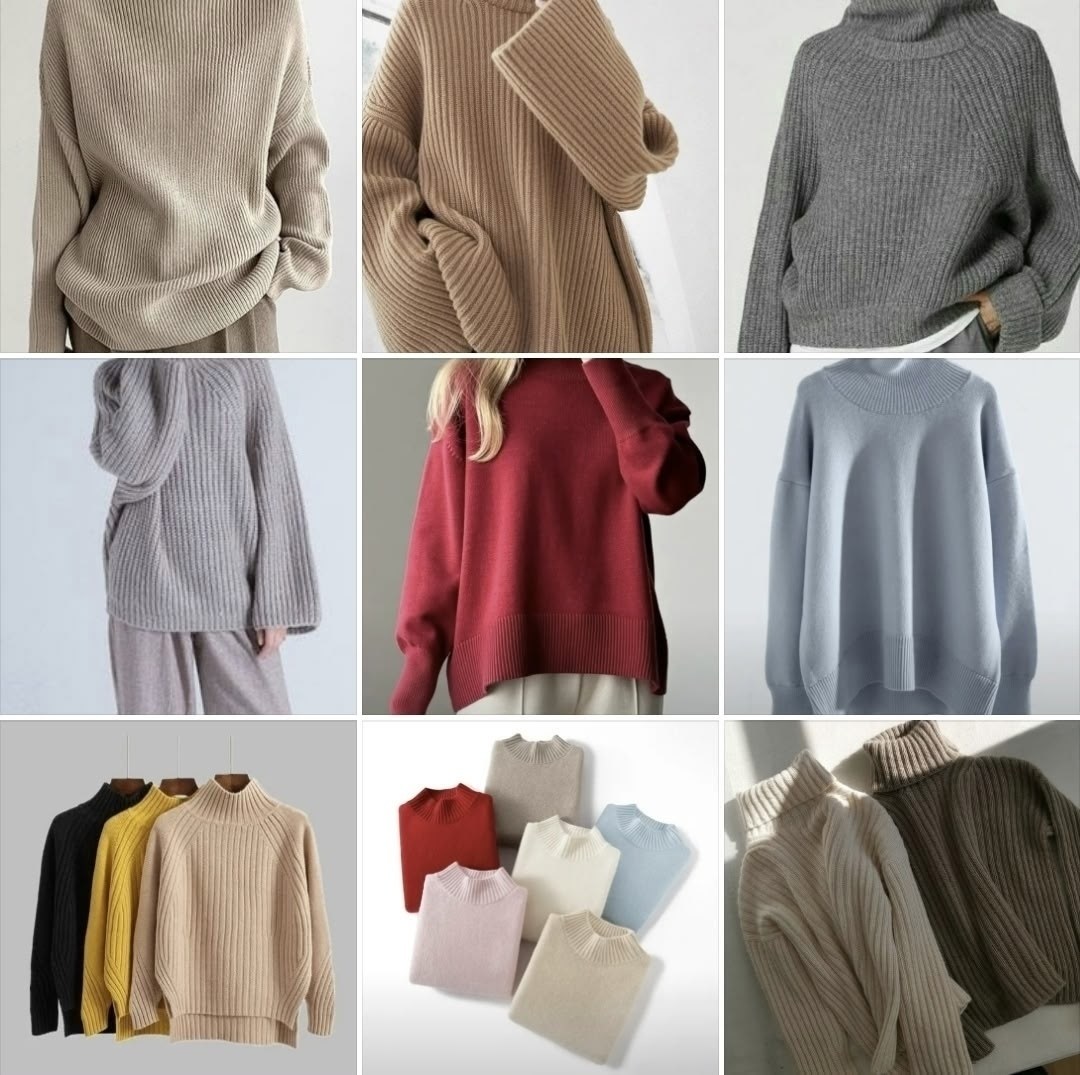 свитер с высоким воротником,гигантский свитер,вязаные свитера женские,свитер классический,свитер свободный