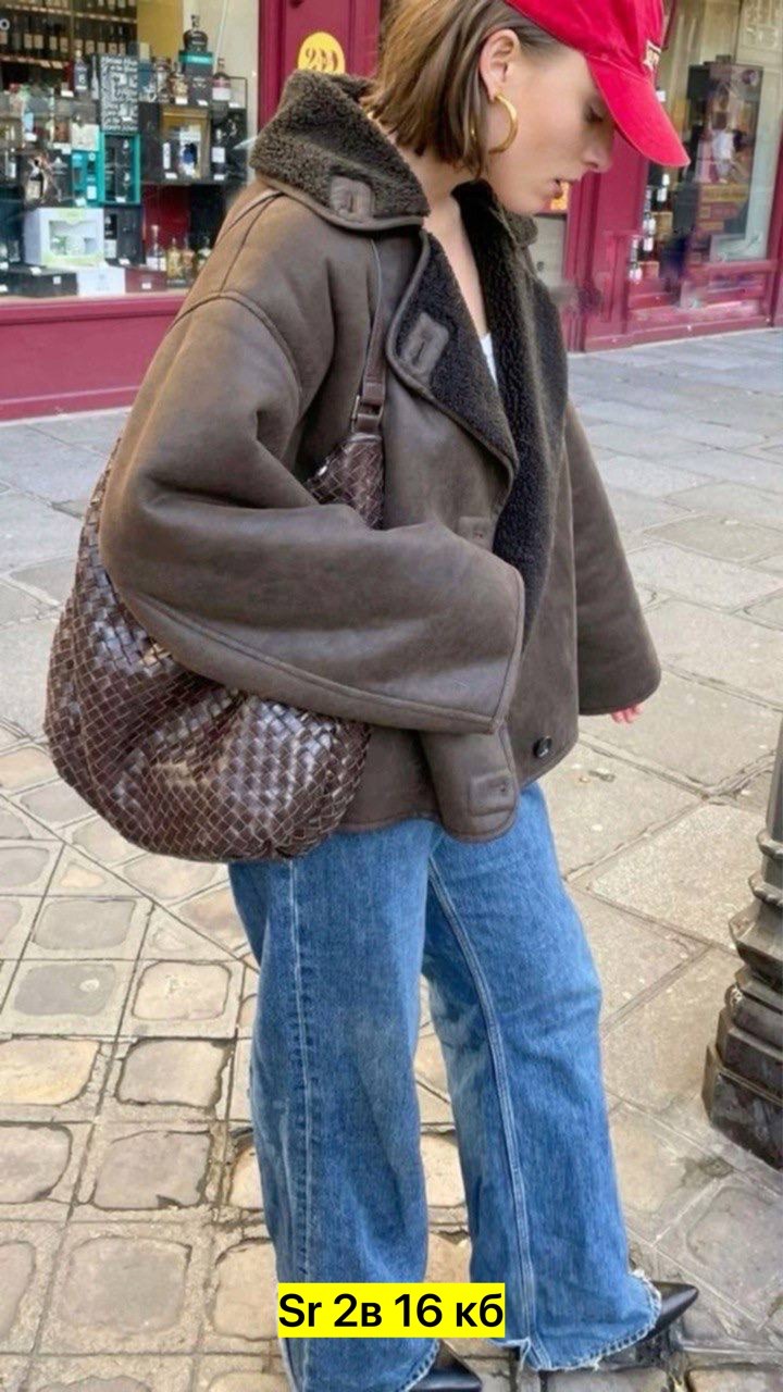 дубленка женская,дубленка авиатор женская,жакет оверсайз,дубленка оверсайз,женская куртка из искусственной кожи