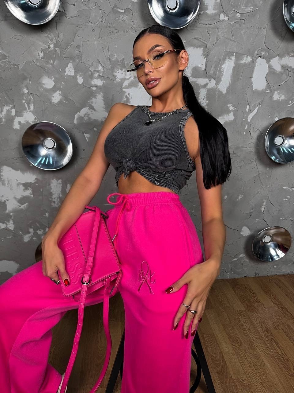 брюки розовые,брюки яркие,брюки женские,брюки джоггеры,брюки палаццо