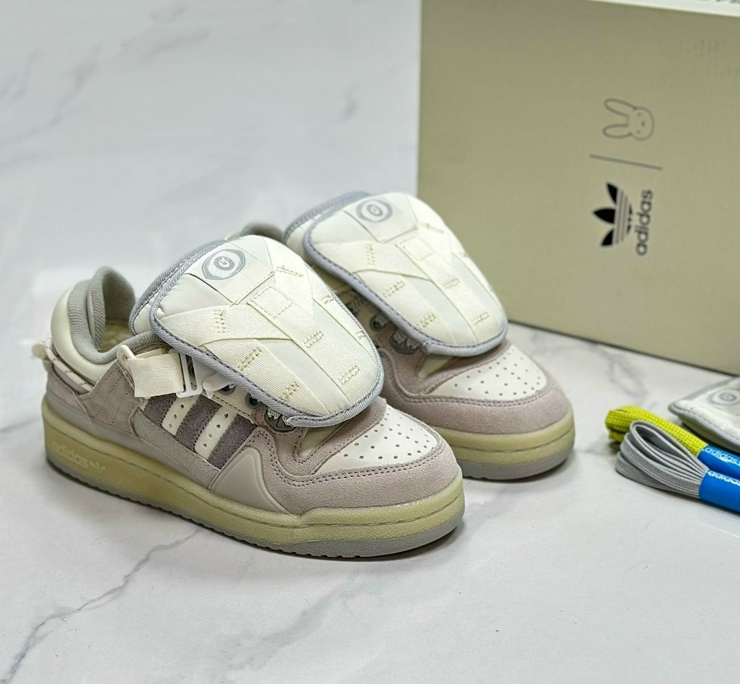adidas forum low bad bunny grey,кроссовки adidas,кроссовки адидас,кроссовки адидас бэд банни,кроссовки