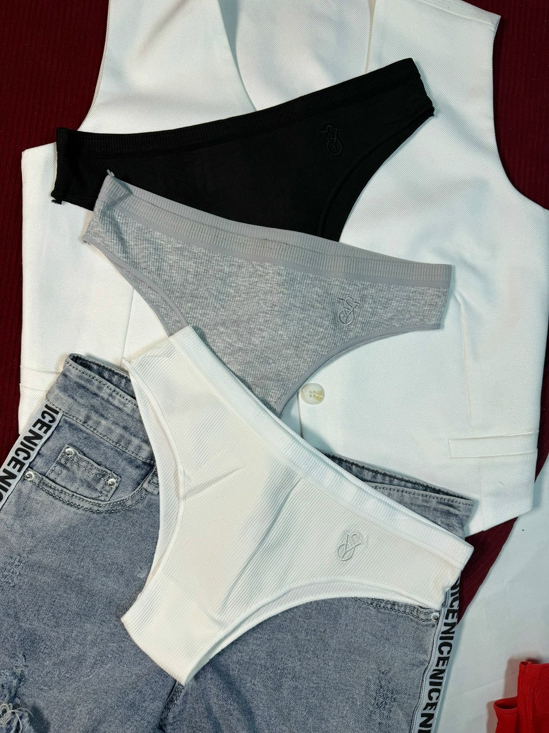 комплект трусов женские,комплект трусов слипы,комплект трусов,набор трусов женских,комплект трусов, трусы лапша, стринги rizziano, 3 шт