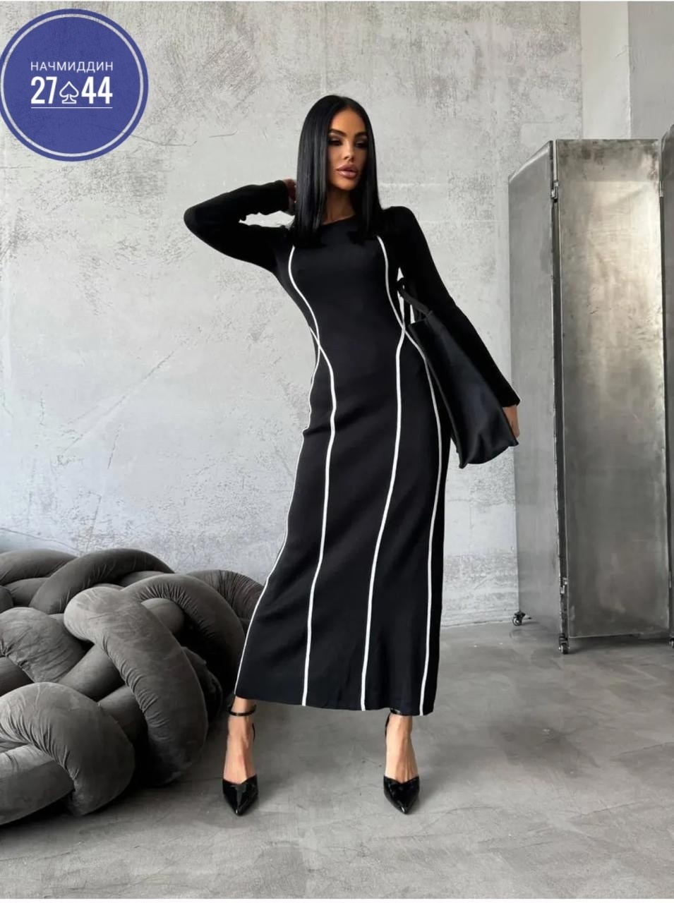 трикотажное длинное платье,трикотажное платье,платье трикотажное женское,женский платье, платье