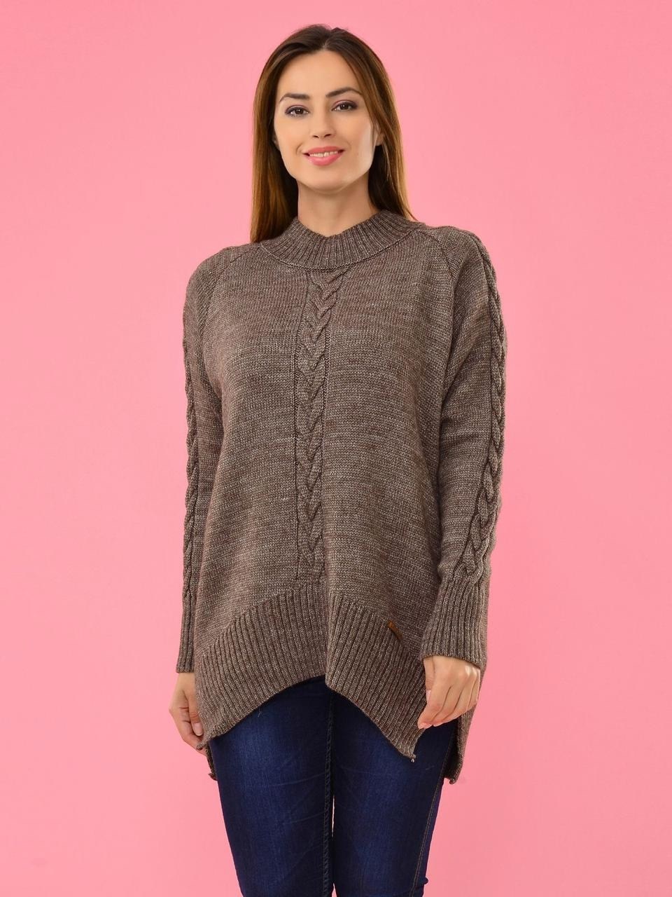 стильная кофта,джемпер вязаный,свитер объемный,женские джемпера,джемпер вязаный оверсайз