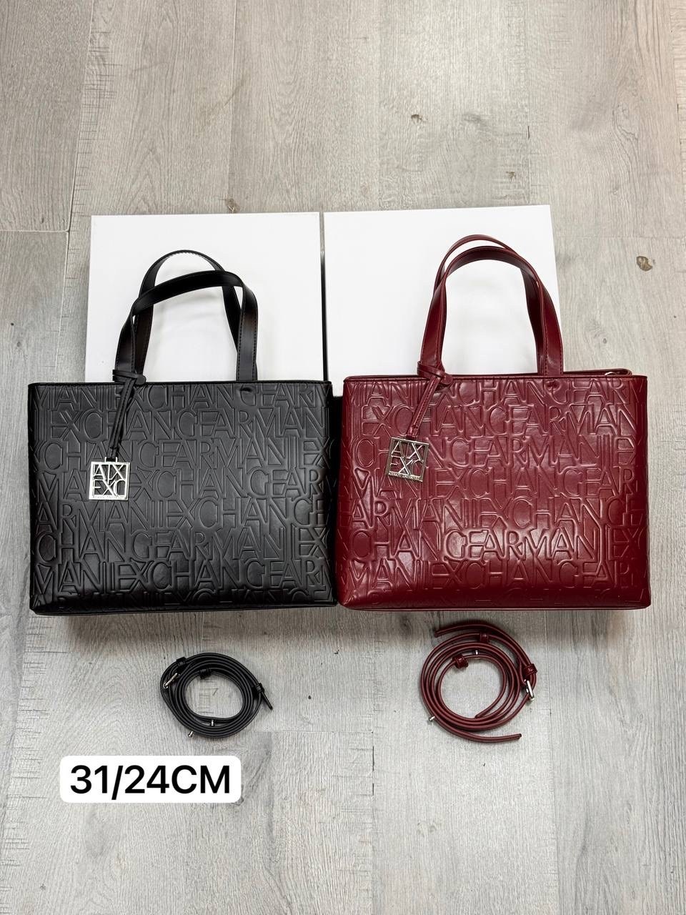 сумка,сумка женская,армани эксчендж сумка шоппер,сумка армани эксчендж,бордовая сумка